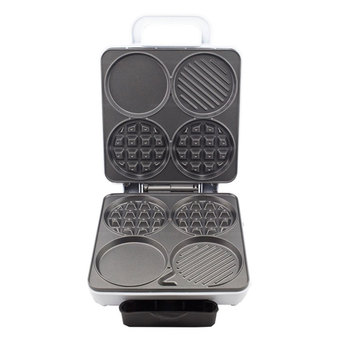 GetZhop เครื่องทำวาฟเฟิล อาหารเช้า อเนกประสงค์ 3 In1 รุ่น SW-289HW