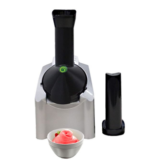 Karabada เครื่องทำไอศรีม &amp; โยเกิร์ตผลไม้ Fruit ice cream Kitchenware Yonauas - (Silver/Black)
