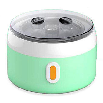 Home Yogurt Maker Automatic Machine 1L Stainless Steel Bowl + 4 Glass Jars