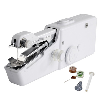 Elit จักรเย็บผ้าไฟฟ้ามือถือ ขนาดพกพา Handheld Sewing Machine - White