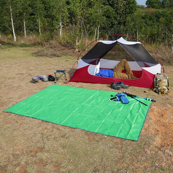 240*220CM Outdoor Beach Blanket Moistureproof Mat Camping Picnic Floor Pad Fruit Green