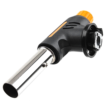 Fancytoy Butane Gas Torch Burner Auto Ignition Camping Flamethrower Soldering - INTL
