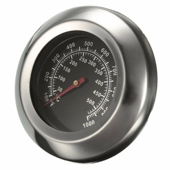 Dia 3&quot; ℃/℉ 50~500℃ Roast Barbecue BBQ Pit Smoker Grill Thermometer Temp Gauge - Intl&quot;