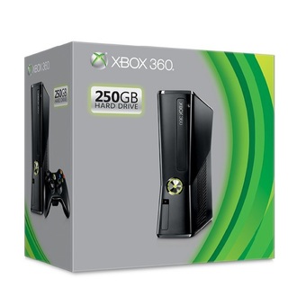 XBOX 360 250gb/go ระบบ RGH Model-Slim (Black)