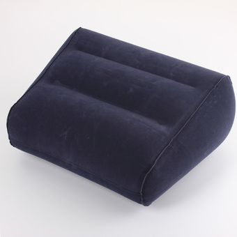 Inflatable Flight Driving Railway Foot Rest Pillow Reduce DVT Risk During Trips