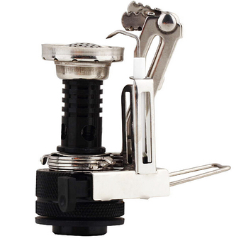 Fancytoy Outdoor Picnic Butane Gas Burner Portable Camping Mini Steel Stove Case