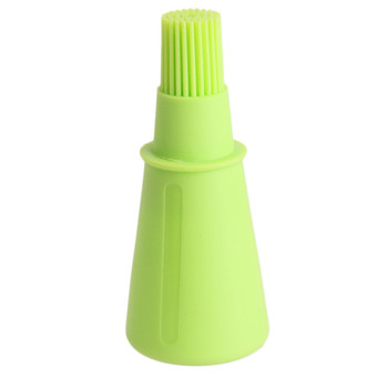 HengSong Silicone Oil Bottle Brush Environmental Protection High Temperature Resistant Barbecue Oil Brush Green