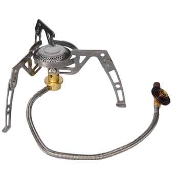 Allwin Portable Outdoor Camping Split-Type Gas Cooking Picnic BBQ Burner Stove Silver