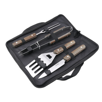 4PCS/Set Grill Stainless BBQ Steel Barbecue Tools Combination