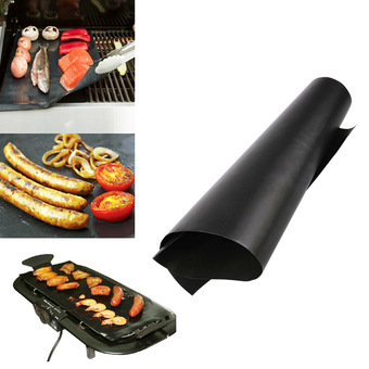 40 x 60cm Reuseable BBQ Liner Non-Stick Barbecue Cooking Grill Baking Mat Sheet
