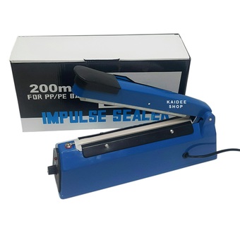 Kaidee Bag Sealer เครื่องซีล ปิดปากถุง ยาว 8 นิ้ว (Medium Size) ถุงบาง/หนา ได้ PVC, PV, PE, ลามิเนต