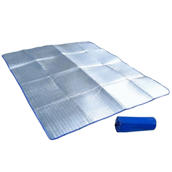 ZHENGQI Camping Mat Dampproof Mat Picnic Hiking Outdoor Pad Double Side Aluminum Film 200X150 CM (Intl)