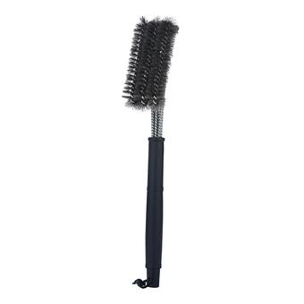 rooroom 16Inch BBQ Grill Brush 3 in 1 Druable StainlesSteel Barbecue Grill Cleaning Brush for Weber, Charbroil, Porcelain, Infrared Grills