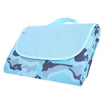 rooroom Resistant Picnic Blanket Tote for Outdoor Camping Summer Stripe Large