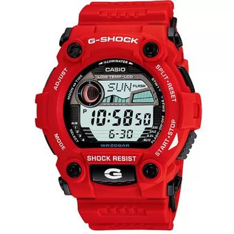 Casio G-shock นาฬิกาข้อมือ สีแดง สายเรซิน รุ่น G-7900A-4DR