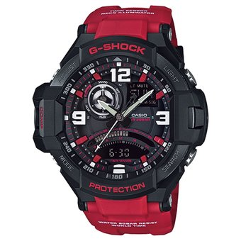 CASIO G-SHOCK นาฬิกา GA-1000-4BDR - Black/Red
