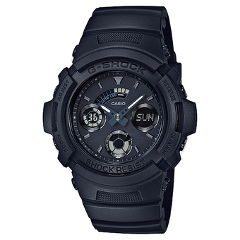 Casio นาฬิกาข้อมือ G-Shock สายเรซิ่น รุ่น AW-591BB-1