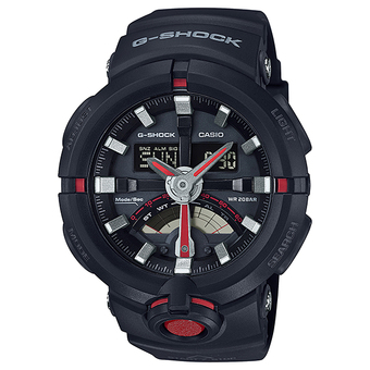 Casio G-shock นาฬิกาข้อมือชาย สายเรซิ่น รุ่น GA-500-1A4DR (ประกันCMG)