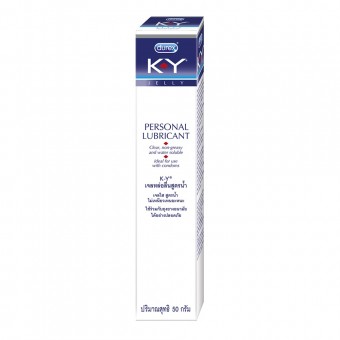 ดูเร็กซ์ เค-วาย เจลหลื่อลื่นสูตรน้ำ 50 ก. Durex K-Y Jelly PersonalLubricant Gel 50 g.