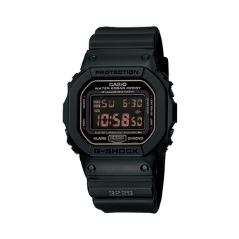 Casio G-Shock Men&#039;s Black Resin Strap Watch DW-5600MS-1