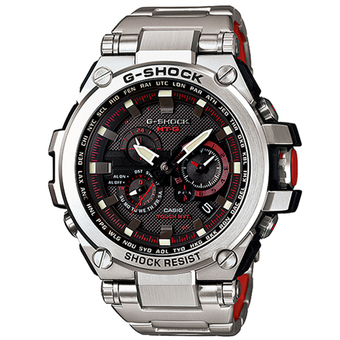 Casio G-Shock นาฬิกาข้อมือผู้ชาย สายเหล็ก รุ่น MTG-S1000D-1A4 - สีเงิน