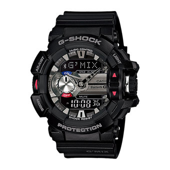 Casio G-Shock นาฬิกาข้อมือผู้ชาย สายเรซิ่น รุ่น G&#039;MIX GBA-400-1A (สีดำ)