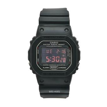 นาฬิกาข้อมือ Casio G-Shock สายยางเรซิ่นสีดำ รุ่น DW-5600MS-1DR ระบบดิจิตอล
