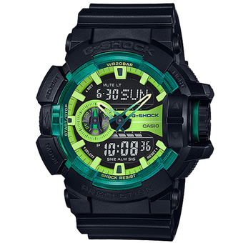 Casio G-Shock นาฬิกาข้อมือผู้ชาย สายเรซิ่น รุ่น GA-400LY-1A - สีดำ