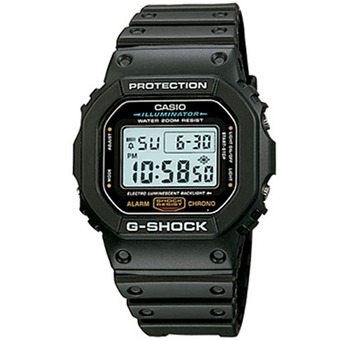 Casio G-Shock นาฬิกาข้อมือผู้ชาย สายเรซิ่น รุ่น DW-5600E-1VS สีดำ