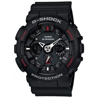 Casio g-shock นาฬิกาข้อมือ รุ่น GA-120-1ADR - Black/red