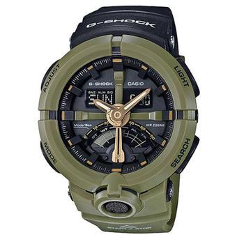 Casio G-Shock นาฬิกาข้อมือผู้ชาย สายเรซิ่น รุ่น GA-500P-3A - สีเขียว(Green)