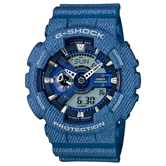 Casio G-Shock นาฬิกาข้อมือผู้ชาย สายเรซิน Standard ANA-DIGI รุ่น GA-110DC-2A