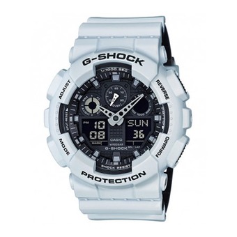 Casio G-Shock นาฬิกาข้อมือผู้ชาย สายเรซิ่น รุ่น GA-100L-7A