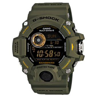 Casio G-shock Professional Rangeman นาฬิกาข้อมือผู้ชาย รุ่น GW-9400-3 (green)