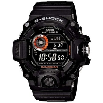Casio G-Shock นาฬิกาข้อมือผู้ชาย สายคาร์บอนไฟเบอร์ รุ่น GW-9400BJ-1 - สีดำ