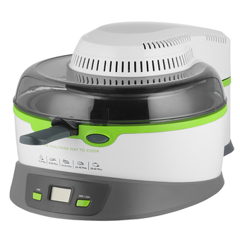 Blue House หม้อทอดเพื่อสุขภาพ Airfryer รุ่น BH578AF (White/Green)
