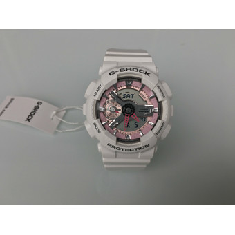 Casio G-Shock GMA-S110MP-7A Analog Digital Black Resin Ladies Watch Womens Watch White