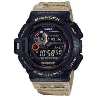 Casio G-Shock นาฬิกาข้อมือผู้ชาย สายคาร์บอนไฟเบอร์ รุ่น GW-9300DC-1A - สีน้ำตาล(Brown)