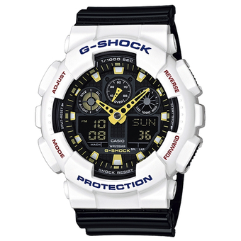 Casio G-Shock Analog-Digital ประกันเซ็นทรัล GA-100CS-7