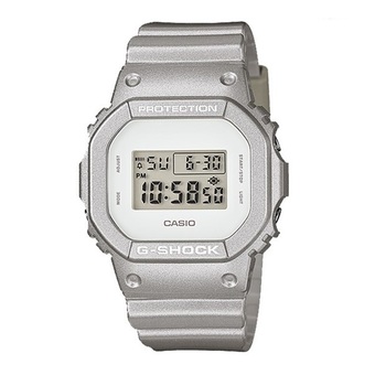 นาฬิกาข้อมือ Casio G-Shock สายยางเรซิ่นสีบรอนซ์เงิน รุ่น DW-5600SG-7DR