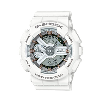 Casio G-Shock mini นาฬิกาข้อมือ สายเรซิ่น รุ่น GMA-S110CM-7A2DR สีขาว