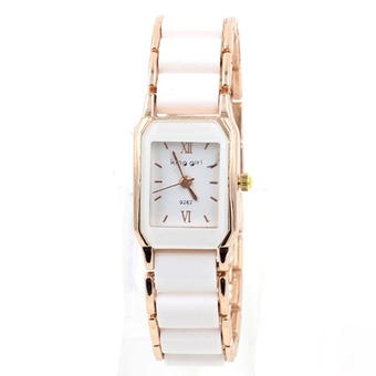 Sevenlight นาฬิกาข้อมือผู้หญิง นาฬิกาแฟชั่น - WP8017 (White/Pink Gold)