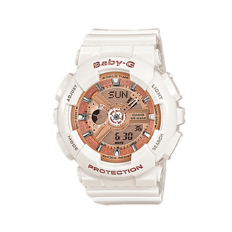 Casio Baby-G นาฬิกาข้อมือ รุ่น BA-110-7A1DR (White)