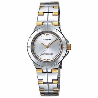 Casio นาฬิกาข้อมือผู้หญิง สายสเตนเลส รุ่น LTP-1242SG-7C(Gold)