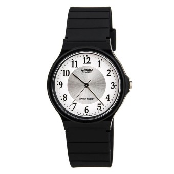Casio นาฬิกาข้อมือ รุ่น MQ-24-7B3LDF (Black/White)