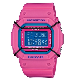 Casio Baby-G นาฬิกาข้อมือผู้หญิง สีชมพู สายเรซิ่น รุ่น BGD-501-4DR