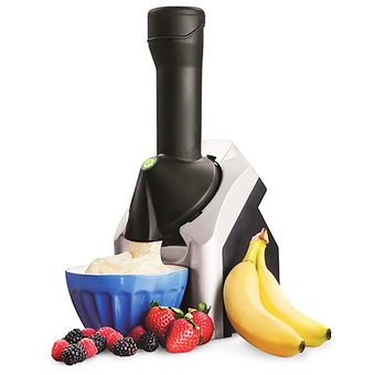Hot item Yogurt&Ice-Cream Makers เครื่องทำไอศกรีม+โยเกิร์ตผลไม้ ( Black )