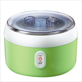 BEST HS Yogurt machine เครื่องทำโยเกิร์ต Portable Automatic Fruit Yogurt Maker Plastic liner HS-003 Green