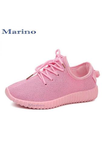 Kaideemak รองเท้า รองเท้าผ้าใบผู้หญิง รุ่น A004 - Pink