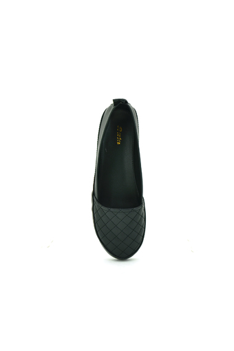 BATA รองเท้าแฟชั่นผู้หญิงคัชชูส้นแบน LADIES&#039;CASUAL SLIP ON สีดำ รหัส 5516657